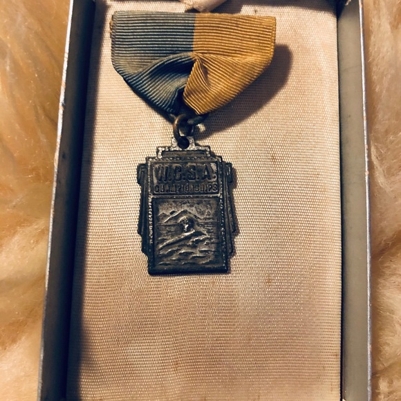 Other Vintage Antique Swim Meet Ribbons Medals Poshmark